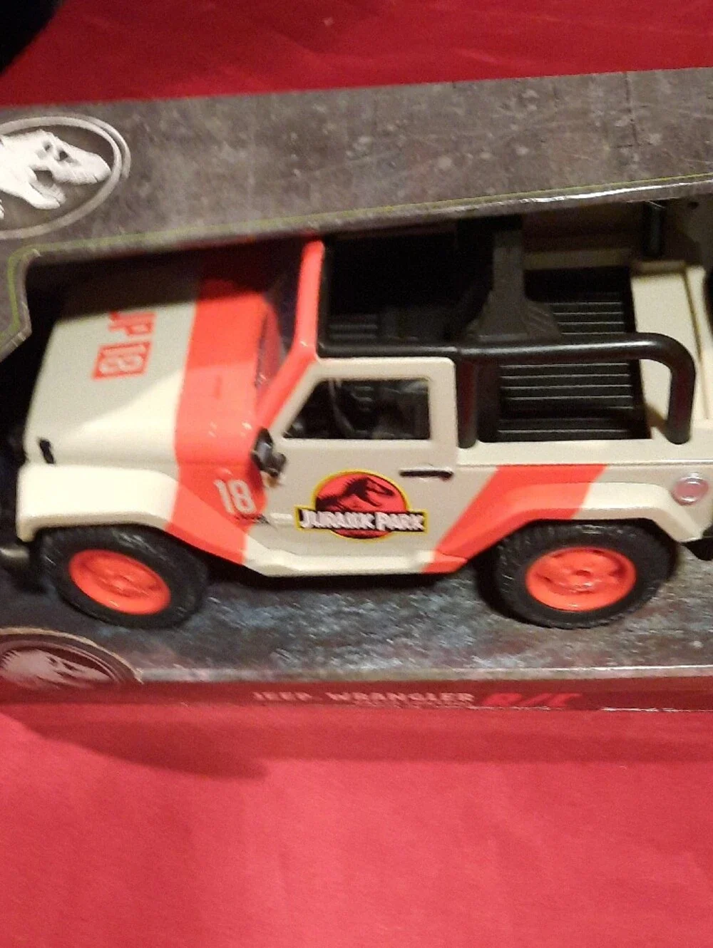 Jurassic World Jeep Wrangler Remote Control Vehicle Jurassic Park Jada RC Toys